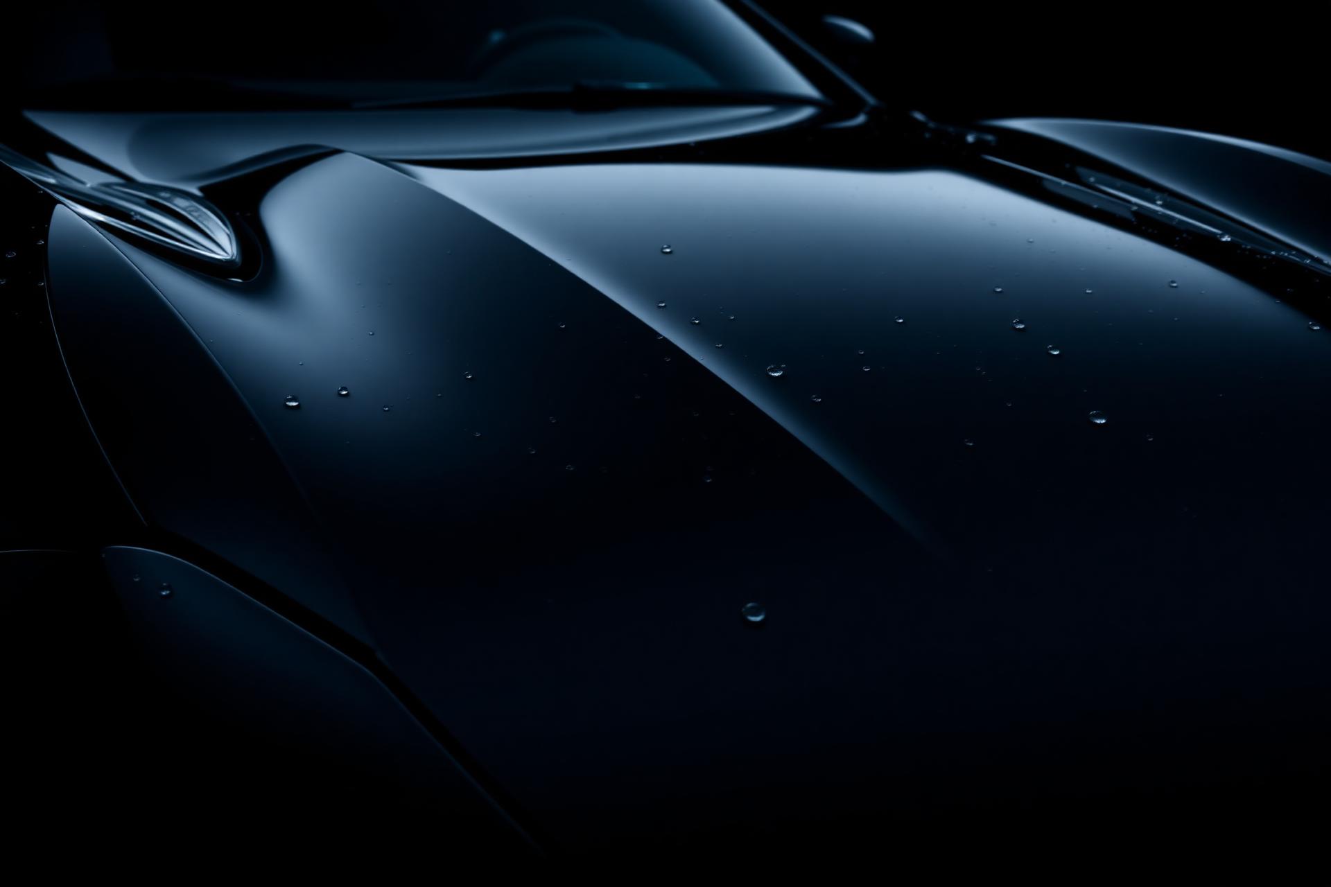 Mirror-finish black luxury car detailed by Revanta